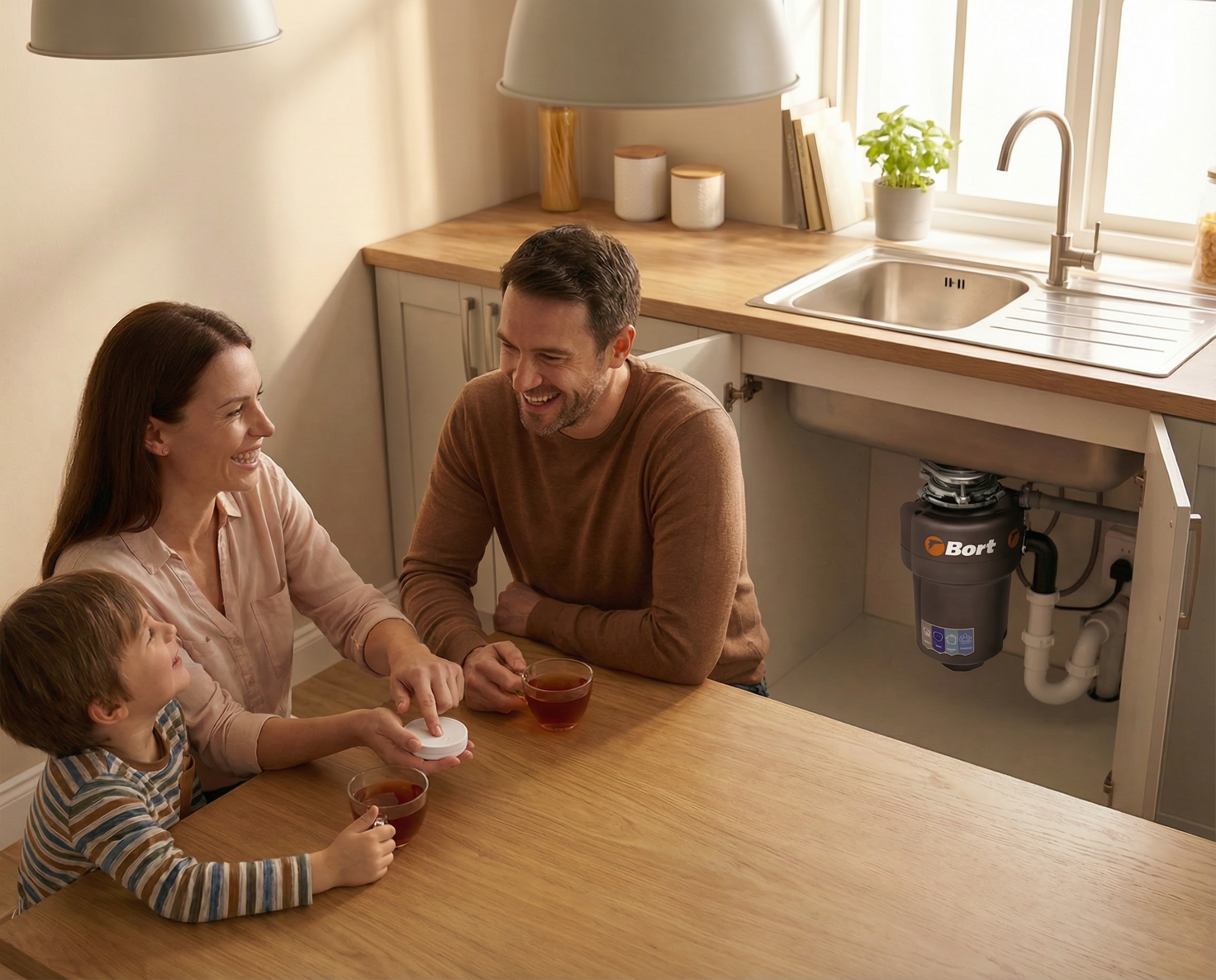 Миф 3: Он превратит кухню в шумный цех.