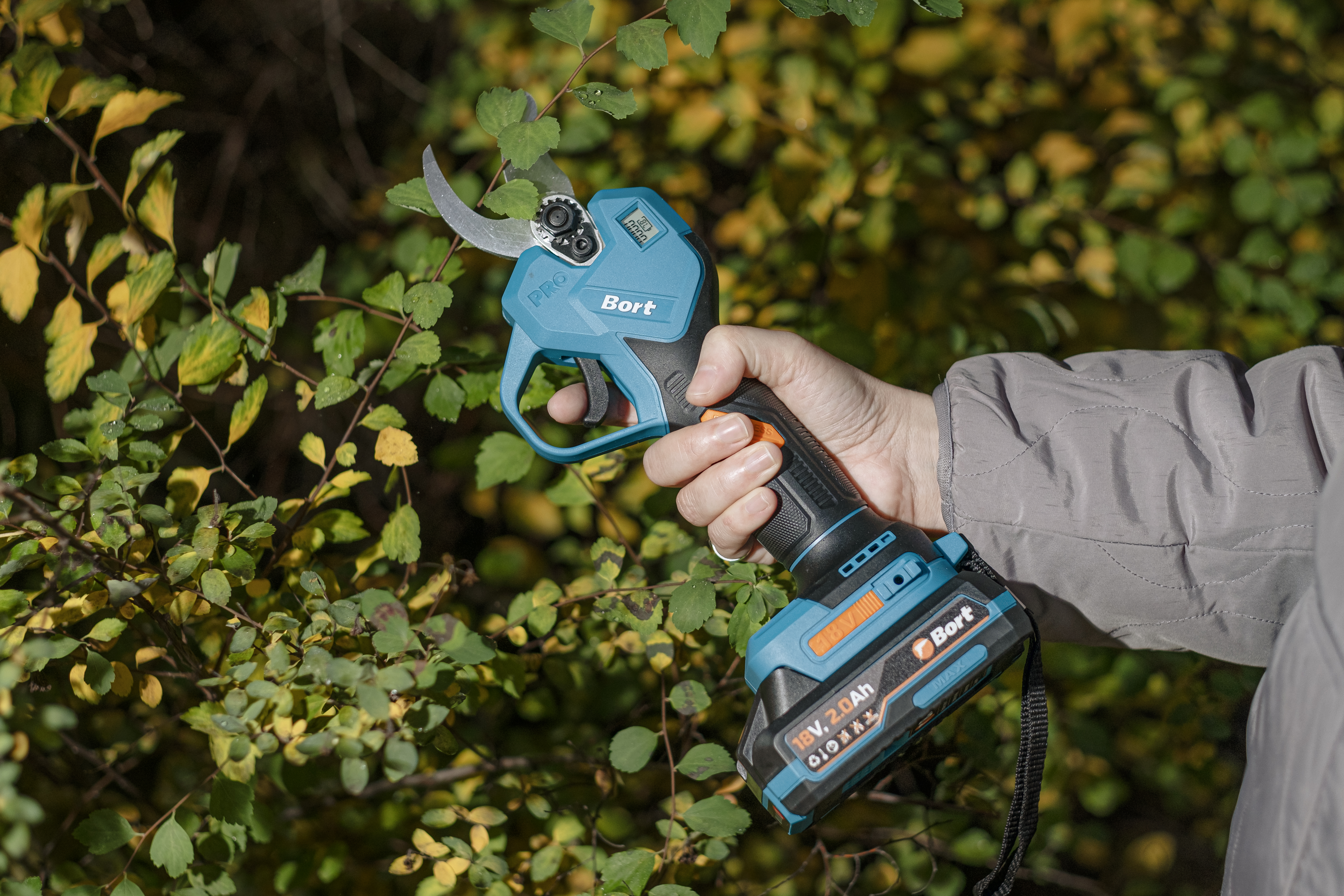 Новинка BORT BGS-21Li-Pro: Почему закупать аккумуляторный секатор нужно именно сейчас, в конце сезона?