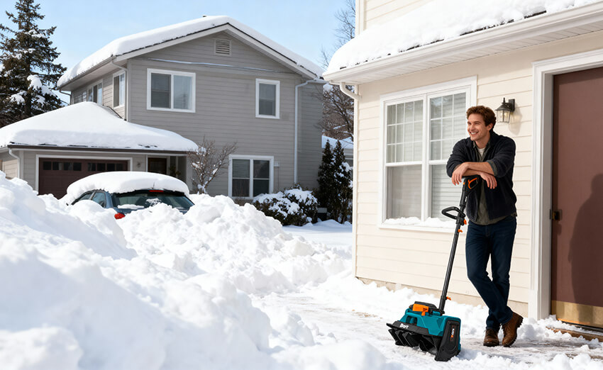 Готовь сани с лета: обзор аккумуляторных снегоуборщиков