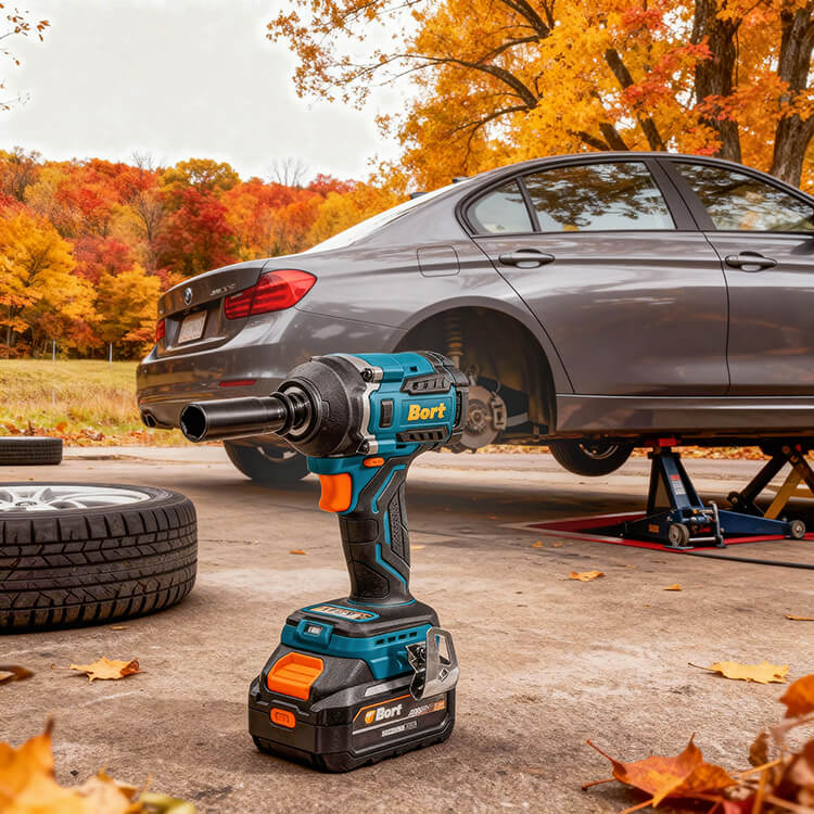 Аккумуляторный гайковерт Bort BSR-21U