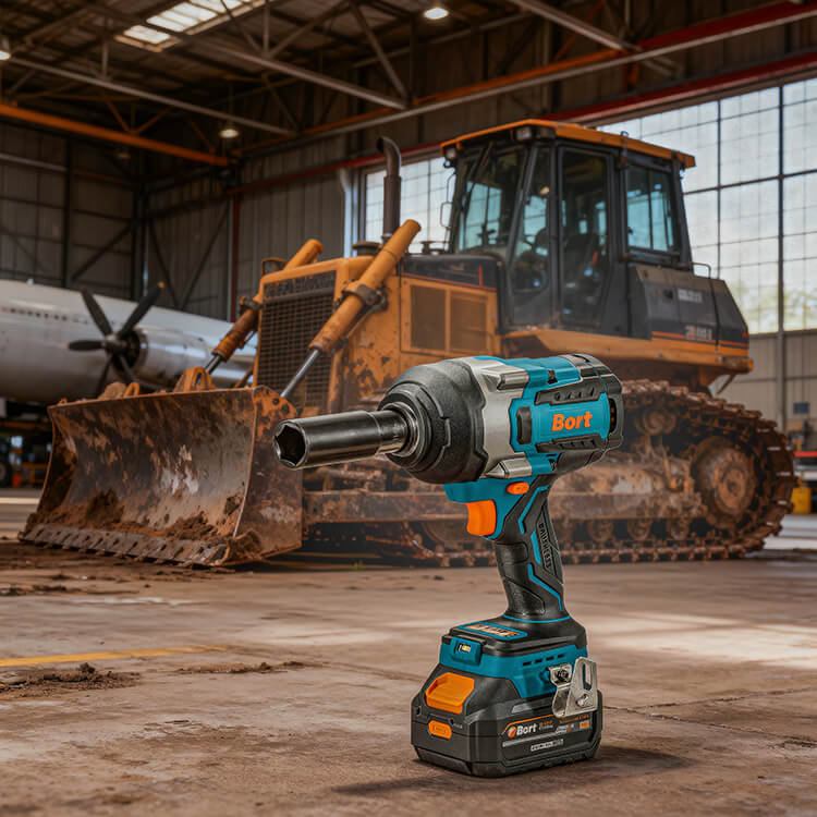 Аккумуляторный гайковерт Bort BSR-21U-XL