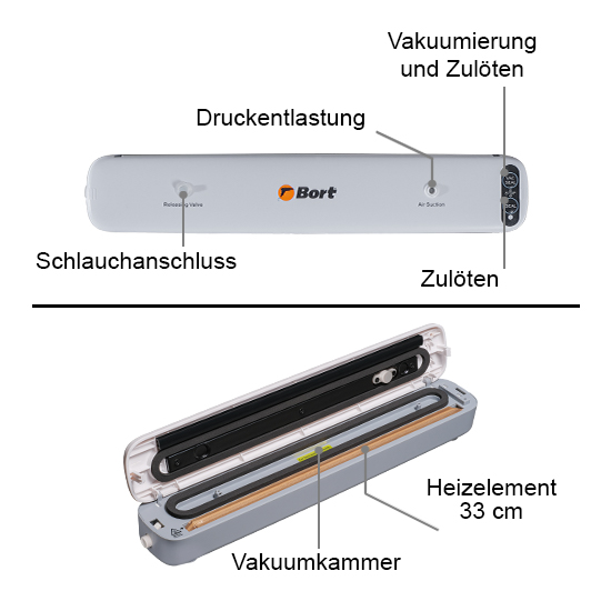 Vacuum Sealer Bort BVV-200
