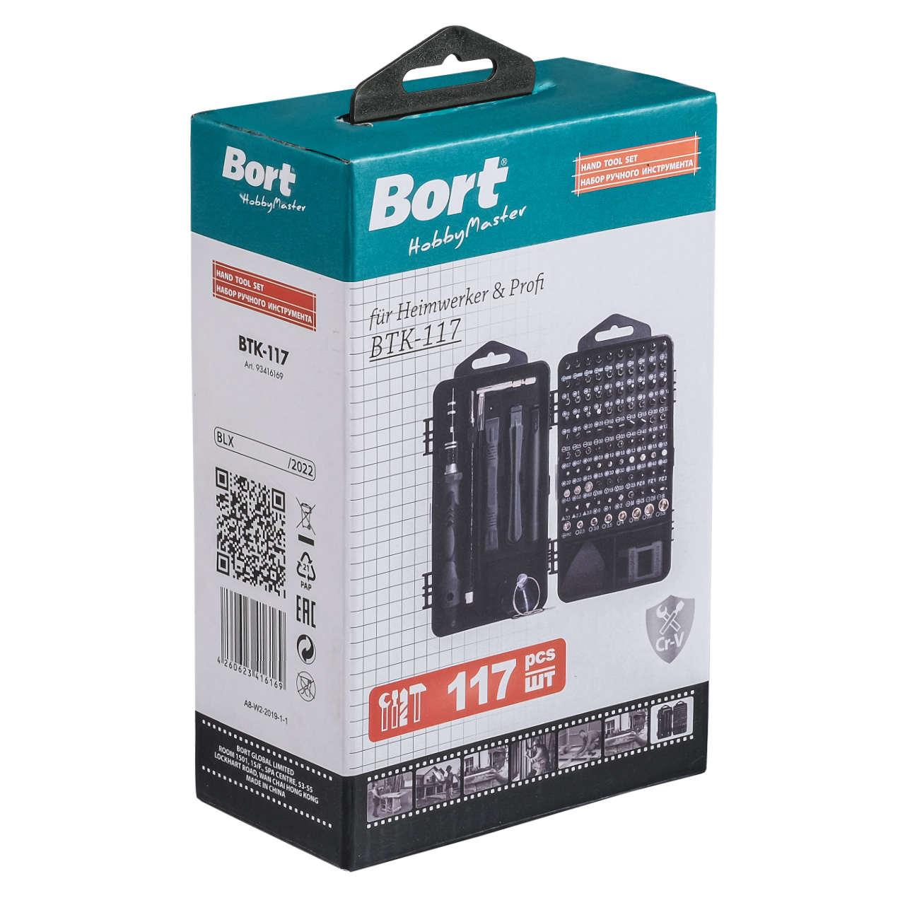 Hand tool set BORT BTK-117