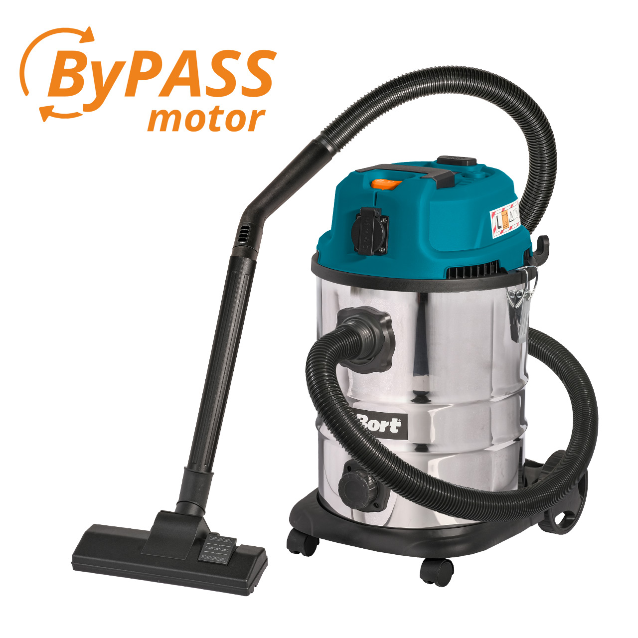 Vacuum cleaner for dry and wet cleaning BORT BSS-1625-STORM