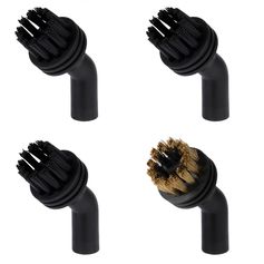 A set of accessories for a steam cleaner BORT Round brush SET BDR-1200/2700-R (3+1) Mix
