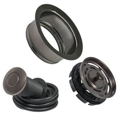 Chopper kit flange + button BORT фланец + сито-пробка + кнопка (Graphite) (Graphite)