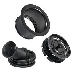 Chopper kit flange + button BORT (Black) (Sink Strainer) Chopper kit flange + button BORT (Black) (Sink Strainer)
