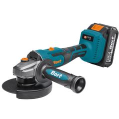 Cordless angle grinder BORT BWS-21Li (2х4,0 Ач + ЗУ)