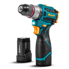 Cordless impact drill BORT BAB-16U (2x2Ah+Charger)