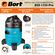 Vacuum cleaner for dry and wet cleaning BORT BSS-1335-Pro