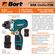 Cordless drill / driver BORT BAB-12x2Li-FDK (2x1,5 Ah)