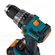 Cordless impact drill BORT BAB-21U (2x4Ah+Charger)