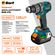 Cordless impact drill BORT BAB-21U (2x4Ah+Charger)