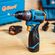 Cordless impact drill BORT BAB-16U (2x2Ah+Charger)