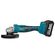 Cordless angle grinder BORT BWS-21Li (2х4,0 Ач + ЗУ)