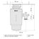 Food waste disposer BORT TITAN 8000