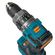 Cordless impact drill BORT BAB-21X (no battery and charger)