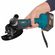Cordless angle grinder BORT BWS-18Li-125 (2*4Ah+Charger)