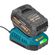 Cordless wrench BORT BSR-21U (2x4Ah+charger)