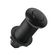 Chopper kit flange + button BORT (Black) (Sink Strainer)